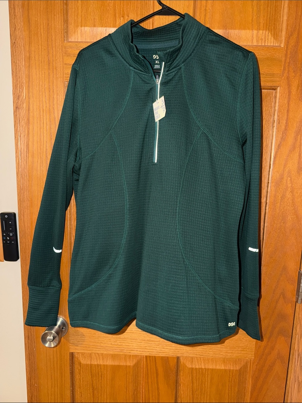 DSG Women’s Forest Green Half-Zip Performance Pullover